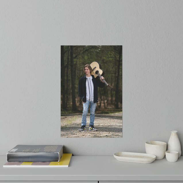 Wall Decals - Garrett Huffman w/Guitar