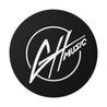 Round Vinyl Stickers - GH Music Logo