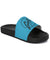 Slide Sandals - Turquoise w/Black GH Music Logo