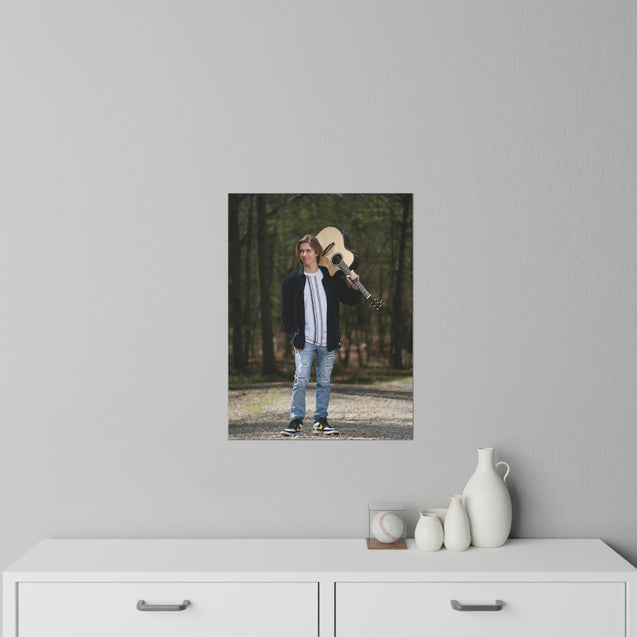 Wall Decals - Garrett Huffman w/Guitar