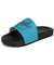 Slide Sandals - Turquoise w/Black GH Music Logo