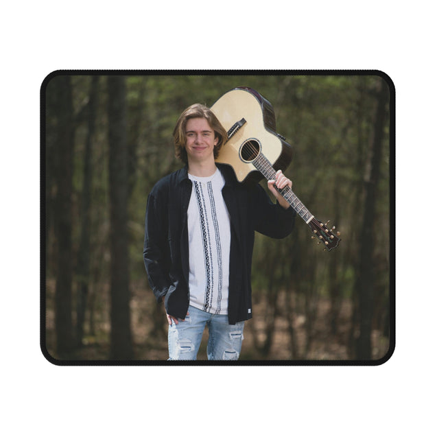 Non-Slip Mouse Pads - Garrett Huffman w/Guitar
