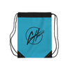 Drawstring Bag - Turquoise w/Black GH Music Logo