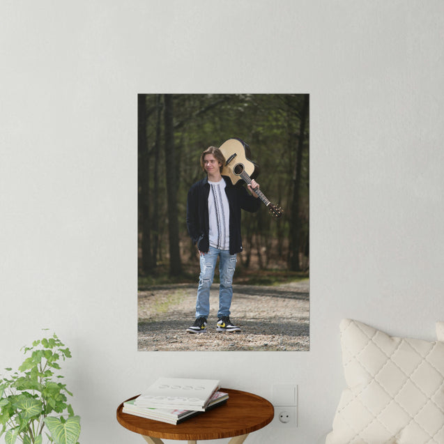 Wall Decals - Garrett Huffman w/Guitar