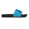 Slide Sandals - Turquoise w/Black GH Music Logo