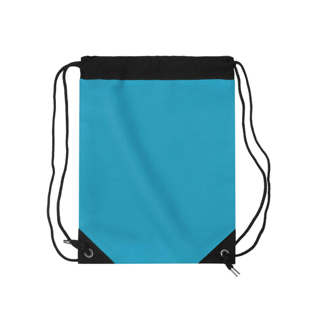 Drawstring Bag - Turquoise w/Black GH Music Logo