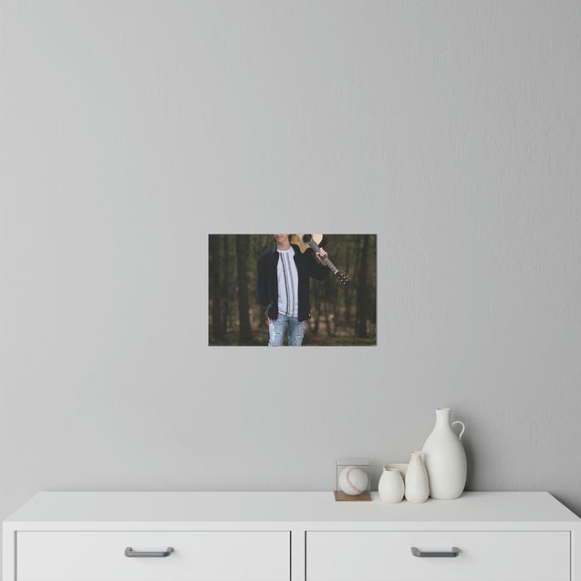 Wall Decals - Garrett Huffman w/Guitar