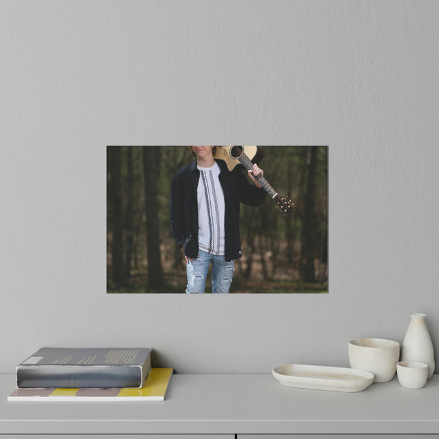 Wall Decals - Garrett Huffman w/Guitar