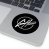 Round Vinyl Stickers - GH Music Logo