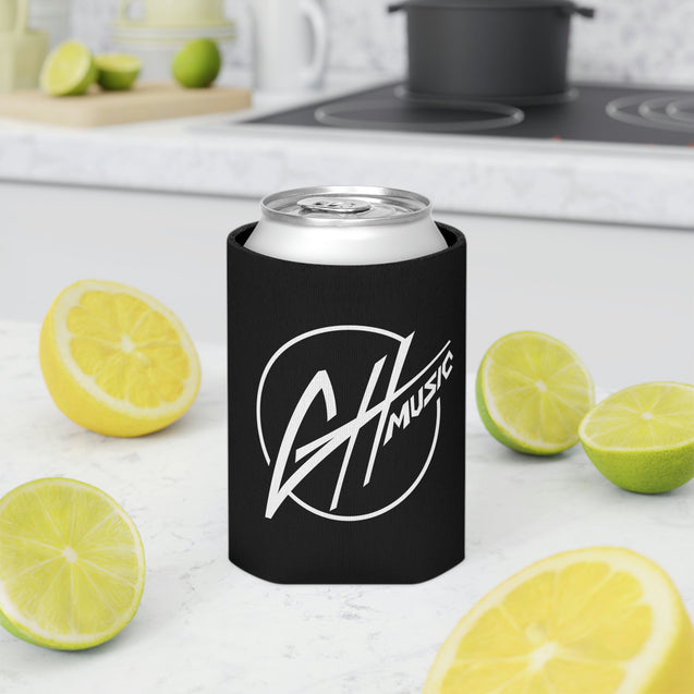 Can Cooler - Black w/White GH Music Logo