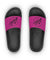 Slide Sandals - Pink w/Black GH Music Logo