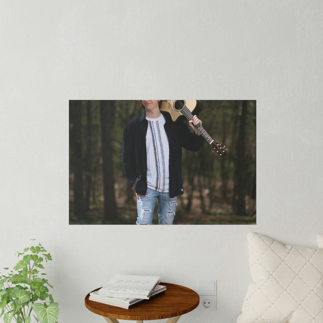 Wall Decals - Garrett Huffman w/Guitar