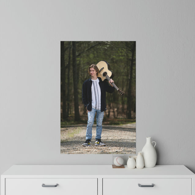 Wall Decals - Garrett Huffman w/Guitar
