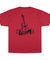 Champion T-Shirt - GH Music Logo on Front / Guitar on Back