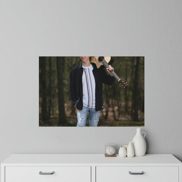 Wall Decals - Garrett Huffman w/Guitar