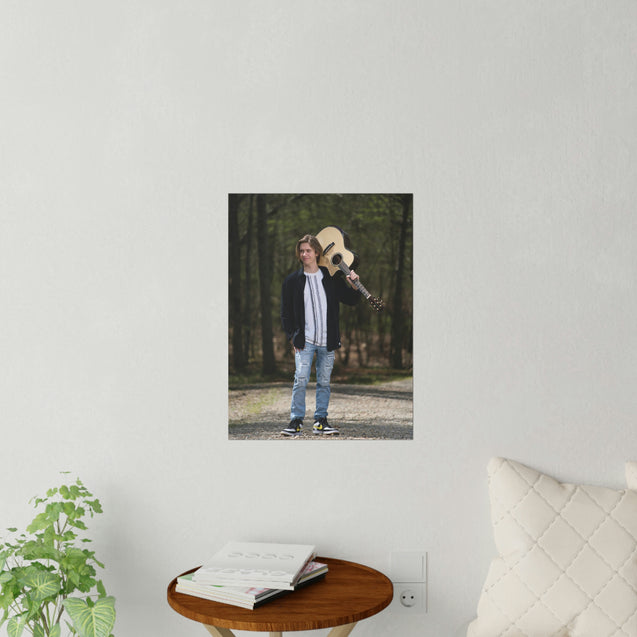 Wall Decals - Garrett Huffman w/Guitar