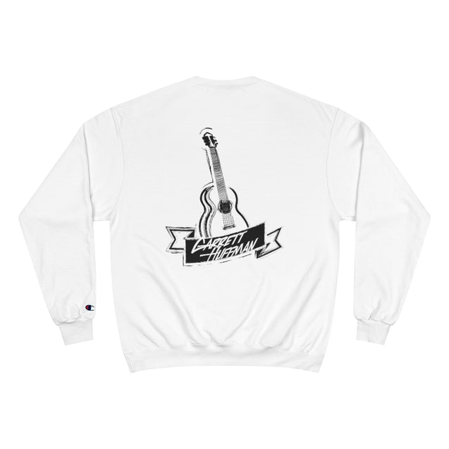 Champion Sweatshirt - GH Music Logo on Front / Guitar on Back