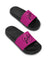 Slide Sandals - Pink w/Black GH Music Logo