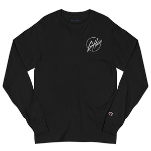 Champion Long Sleeve Shirt- w/ Embroidered GH Music Logo