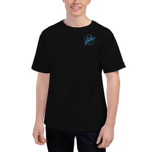 Champion T-Shirt- GH Music Logo on Front & Let's See What Happens on Back