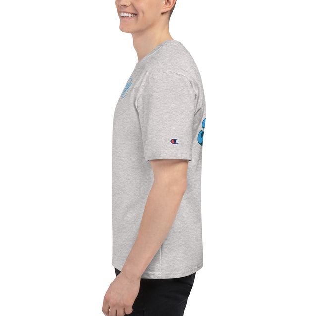 Champion T-Shirt- GH Music Logo on Front & Let's See What Happens on Back