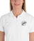 Embroidered Women's Polo Shirt - GH Music Logo
