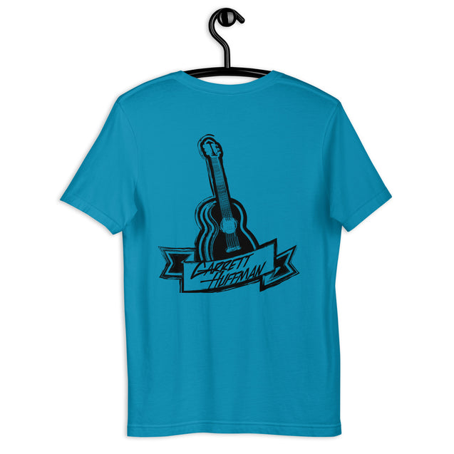 T-Shirt - Guitar w/Garrett Huffman on back & GH Music Logo on Front