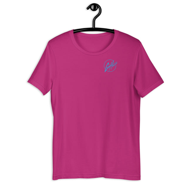 T-Shirt with GH Music Logo on Front & Let's See What Happens on Back