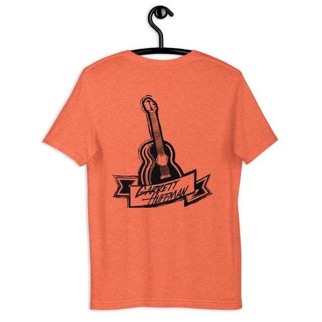 T-Shirt - Guitar w/Garrett Huffman on back & GH Music Logo on Front