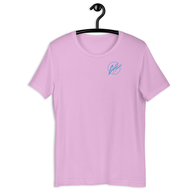 T-Shirt with GH Music Logo on Front & Let's See What Happens on Back