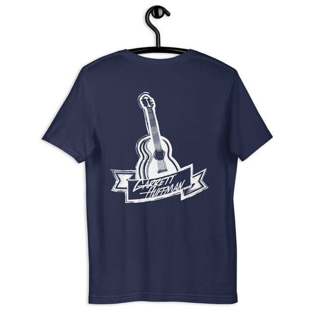 T-Shirt - Guitar w/Garrett Huffman on back & GH Music Logo on Front