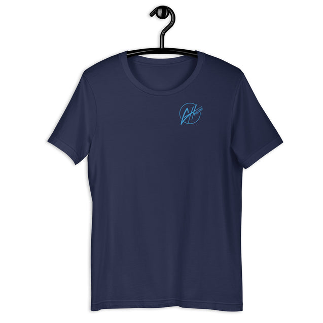 T-Shirt with GH Music Logo on Front & Let's See What Happens on Back
