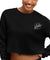 Crop Sweatshirt - w/ Embroidered GH Music Logo