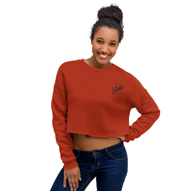 Crop Sweatshirt - w/ Embroidered GH Music Logo