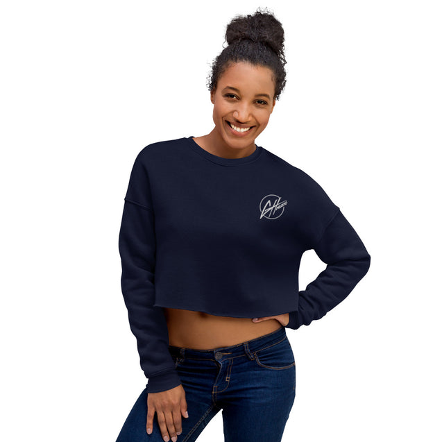 Crop Sweatshirt - w/ Embroidered GH Music Logo