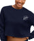Crop Sweatshirt - w/ Embroidered GH Music Logo